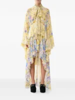 Camilla ruffled floral print dress - Image 3