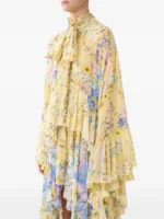 Camilla ruffled floral print dress - Image 5