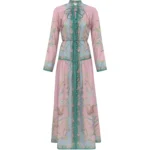 ZIMMERMANN floral-print silk maxi dress