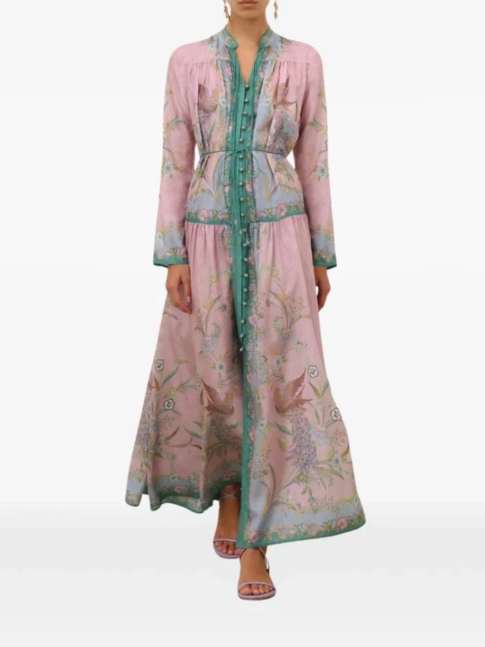 ZIMMERMANN floral-print silk maxi dress - Image 2