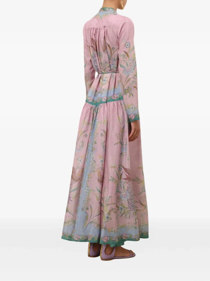 ZIMMERMANN floral-print silk maxi dress - Image 6