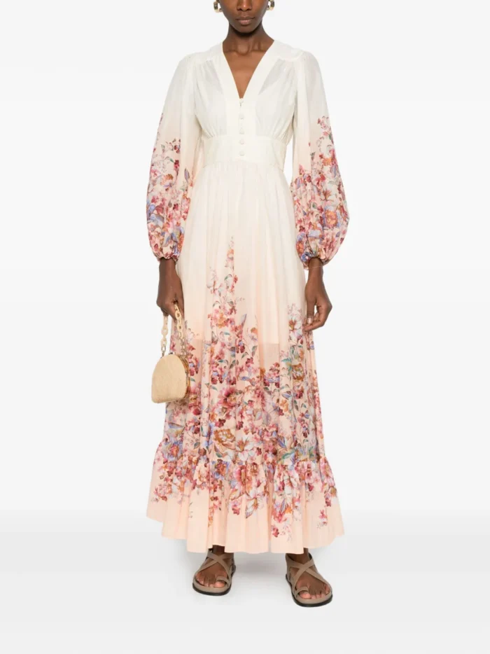 ZIMMERMANN Awaken plunge maxi dress - Image 2