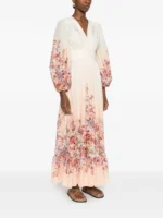 ZIMMERMANN Awaken plunge maxi dress - Image 3