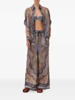 ZIMMERMANN Wanderlust drawstring-waist trousers - Image 2