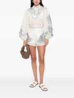 ALEMAIS Villa Romantica printed shorts - Image 2