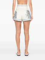 ALEMAIS Villa Romantica printed shorts - Image 4