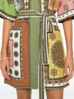 ALEMAIS Contina printed mini dress - Image 5