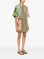 ALEMAIS Contina printed mini dress - Image 3