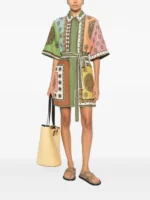 ALEMAIS Contina printed mini dress - Image 2