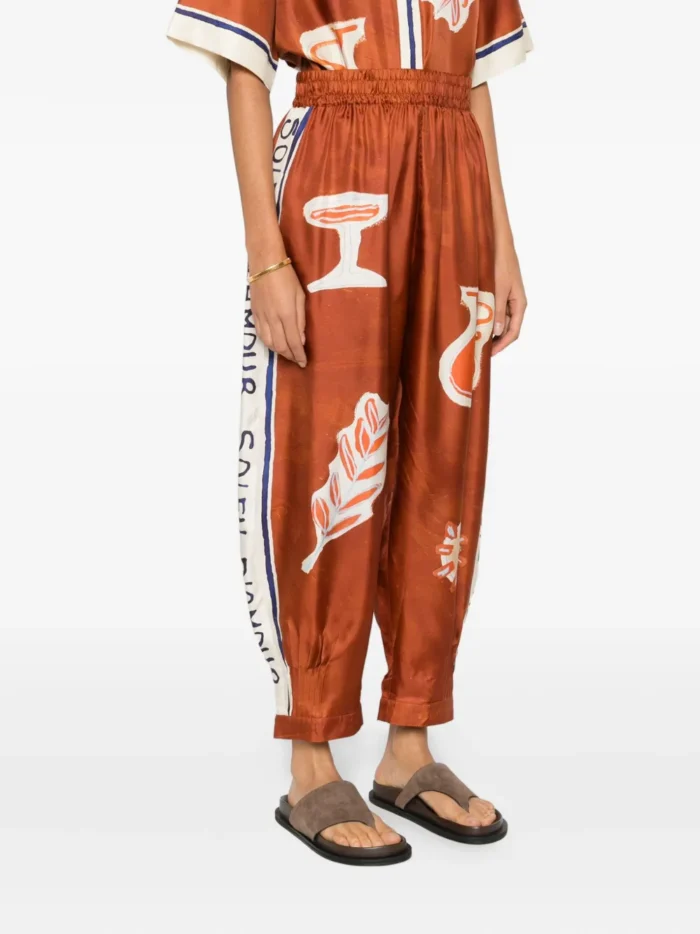 ALEMAIS Soleil D´Amour print trousers - Image 3