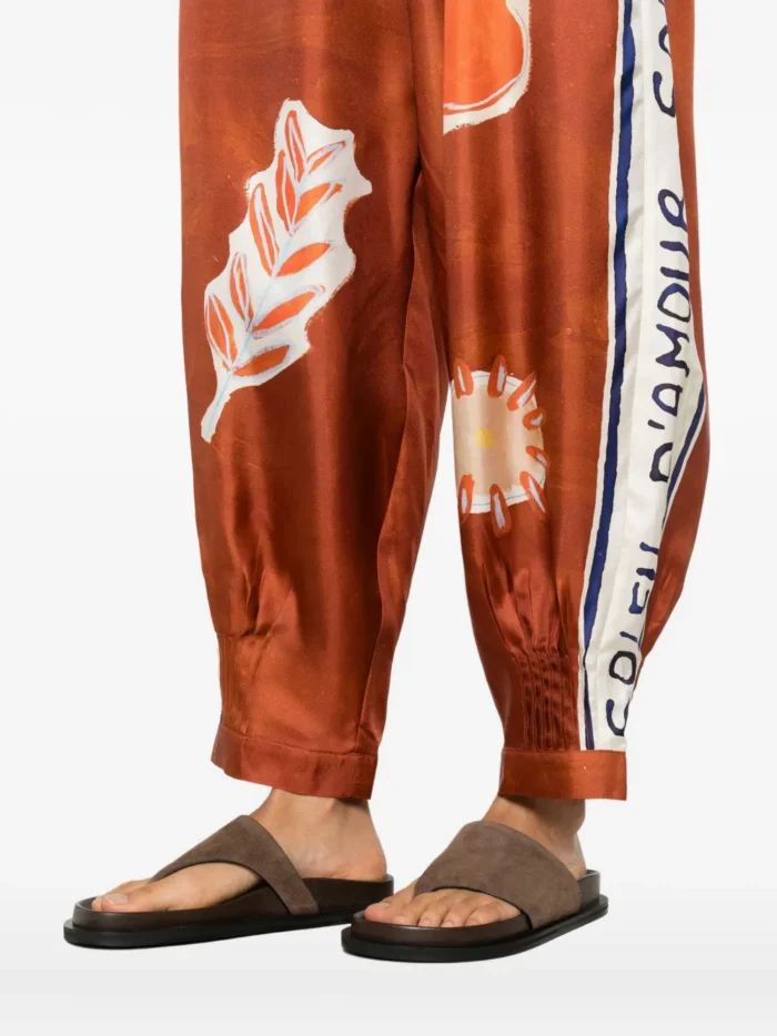 ALEMAIS Soleil D´Amour print trousers - Image 5