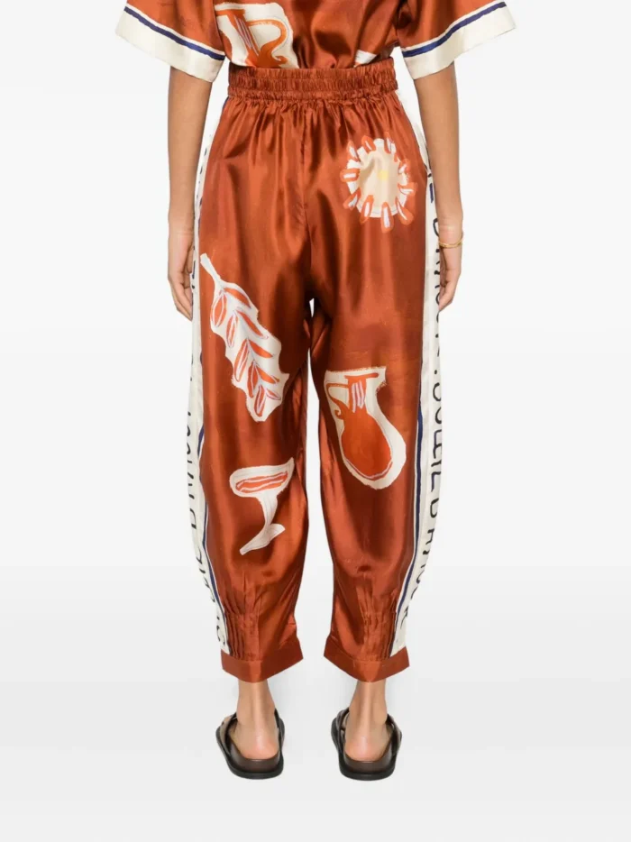 ALEMAIS Soleil D´Amour print trousers - Image 4