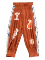 ALEMAIS Soleil D´Amour print trousers