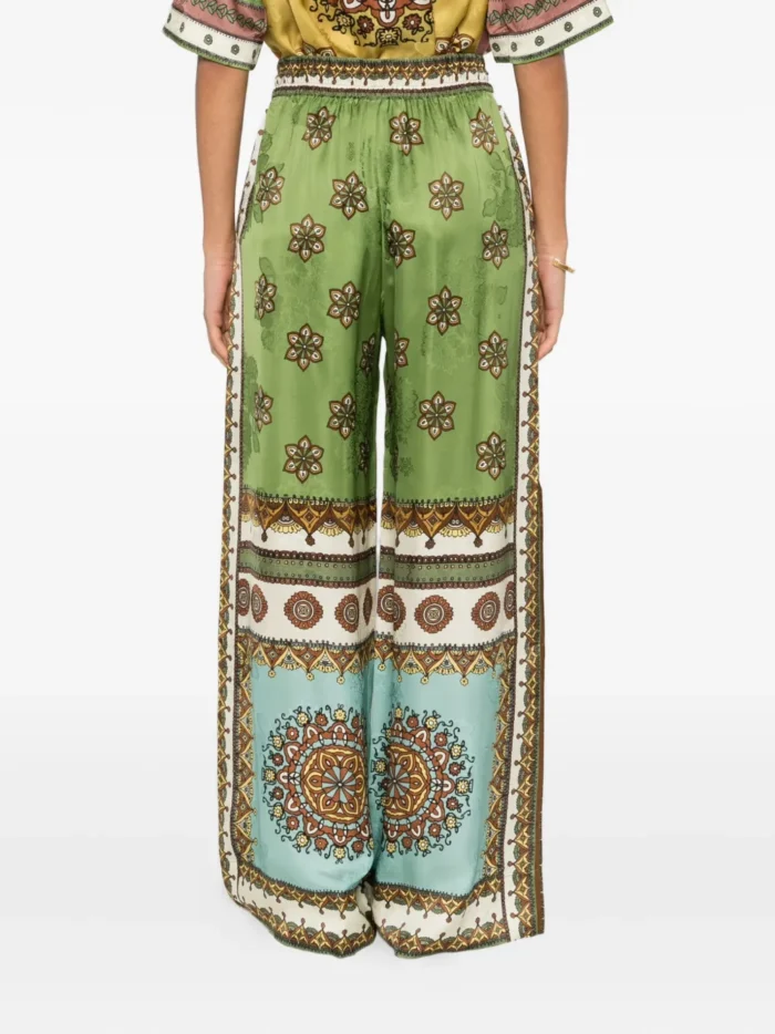 ALEMAIS Contina floral-print trousers - Image 2
