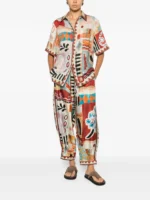 ALEMAIS Michelle abstract-print shirt - Image 2