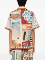 ALEMAIS Michelle abstract-print shirt - Image 5