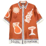 ALEMAIS Soleil D´Amour graphic-print shirt