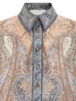 ZIMMERMANN Wanderlust short-sleeve tapestry shirt - Image 2