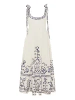 ALEMAIS x LRNCE Leela midi dress