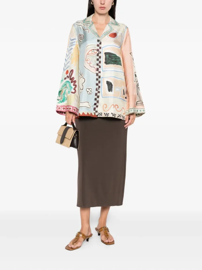 ALEMAIS Michelle silk shirt - Image 2
