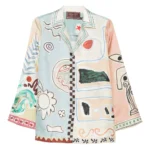 ALEMAIS Michelle silk shirt