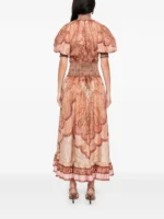 ZIMMERMANN Wanderlust paisley-print midi skirt - Image 4