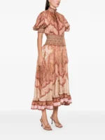 ZIMMERMANN Wanderlust paisley-print midi skirt - Image 5