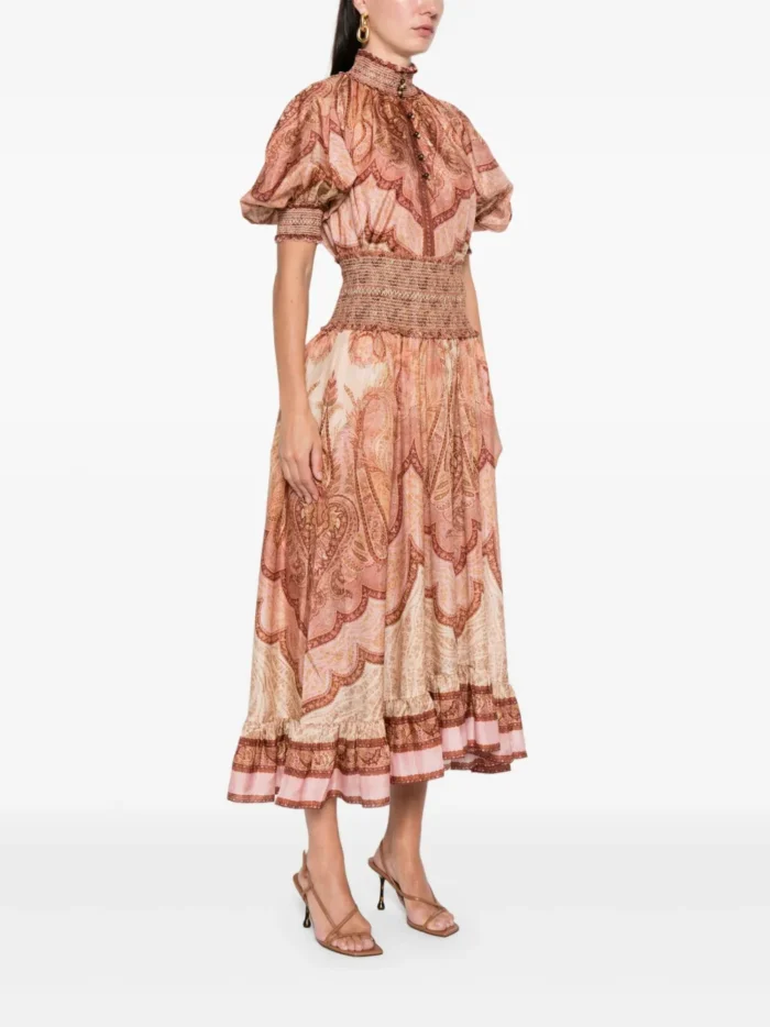 ZIMMERMANN Wanderlust paisley-print midi skirt - Image 5