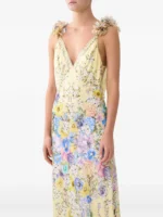 Camilla V-neck maxi dress - Image 3