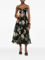 ZIMMERMANN Luna corset floral midi dress - Image 2