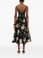 ZIMMERMANN Luna corset floral midi dress - Image 4