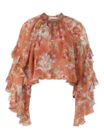 ZIMMERMANN ruffled awakened blouse