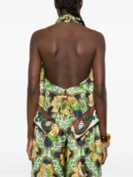 ALEMAIS Liana floral halterneck top - Image 5