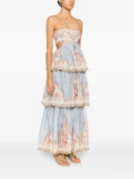 ZIMMERMANN Daylight tiered floral-print maxi dress - Image 3