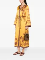 ALEMAIS floral-print belted dress - Image 3