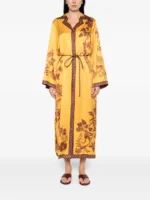 ALEMAIS floral-print belted dress - Image 2