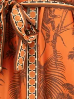 ALEMAIS belt-detail midi dress - Image 3