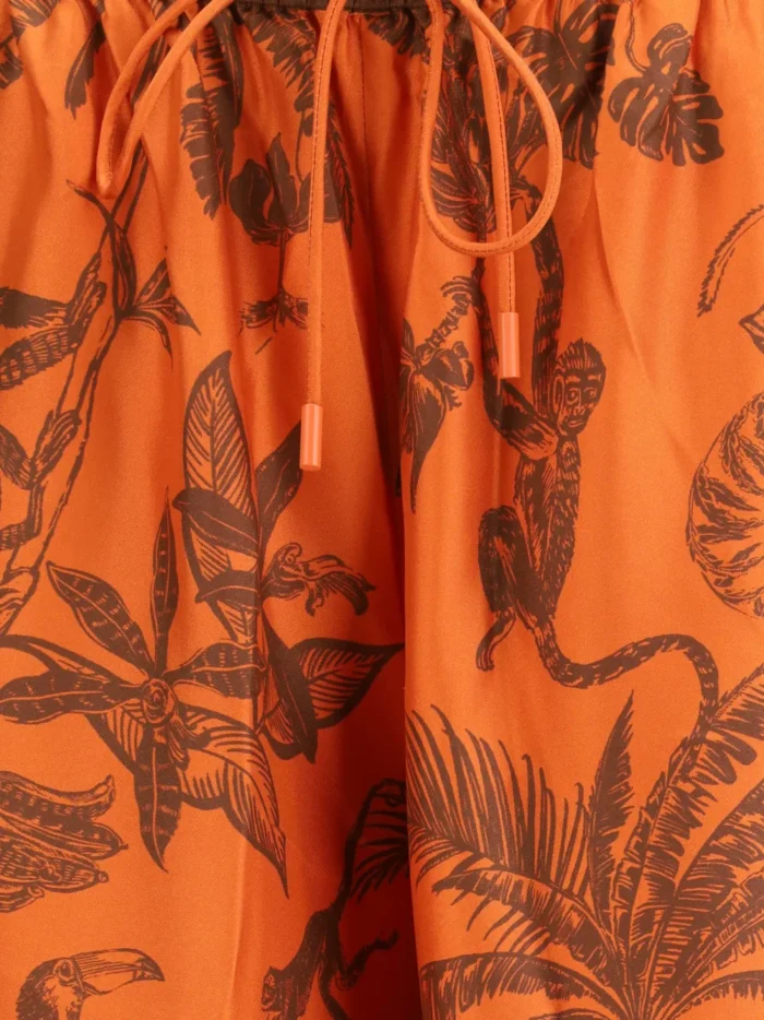 ALEMAIS monkey-print palazzo pants - Image 3