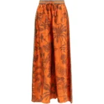 ALEMAIS monkey-print palazzo pants