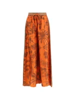ALEMAIS monkey-print palazzo pants