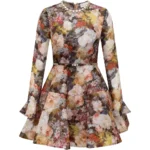 ZIMMERMANN Alchemy floral-print mini dress