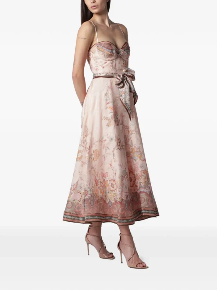 ZIMMERMANN Alchemy structured midi dress - Image 2