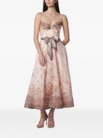ZIMMERMANN Alchemy structured midi dress