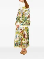 ALEMAIS Jungle Boogie silk trousers - Image 4