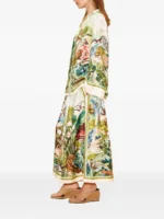 ALEMAIS Jungle Boogie silk trousers - Image 3