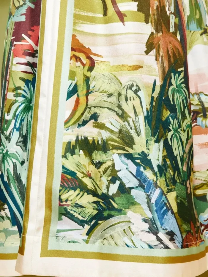 ALEMAIS Jungle Boogie silk trousers - Image 5