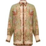 ZIMMERMANN Indra silk shirt