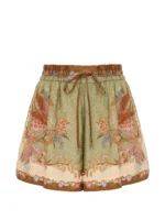 ZIMMERMANN Indra floral-print shorts