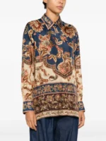 ZIMMERMANN Aster floral-print silk shirt - Image 4