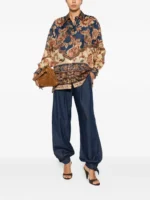 ZIMMERMANN Aster floral-print silk shirt - Image 2